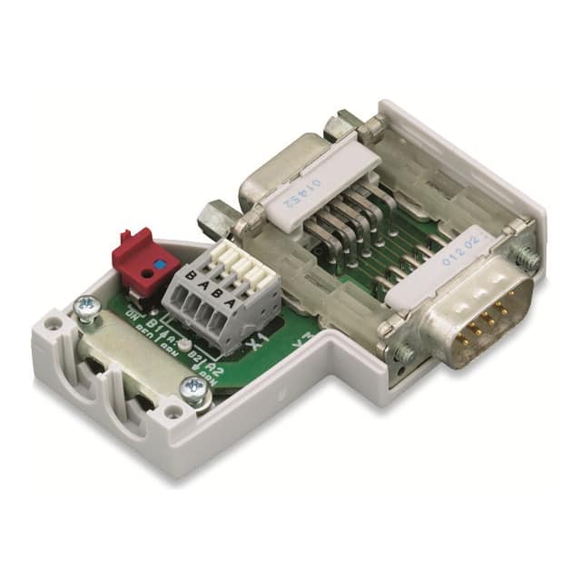 750-970 CONN D-SUB PLUG 9POS TERM BLK