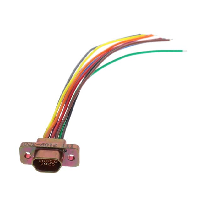 MDM-9SH027P CONN MICRO-D RCPT 9POS PNL MNT