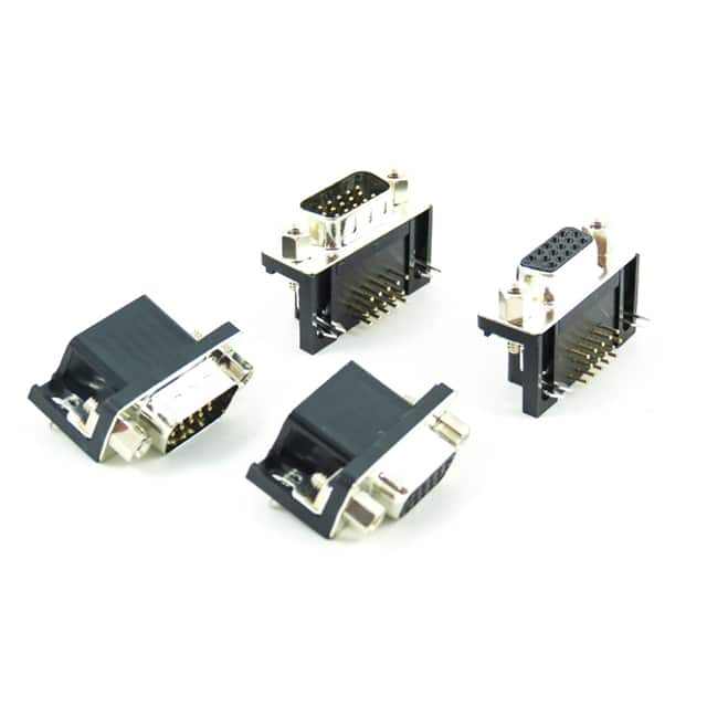 7916-62MBA CONN D-SUB HD PLUG 62P R/A SLDR