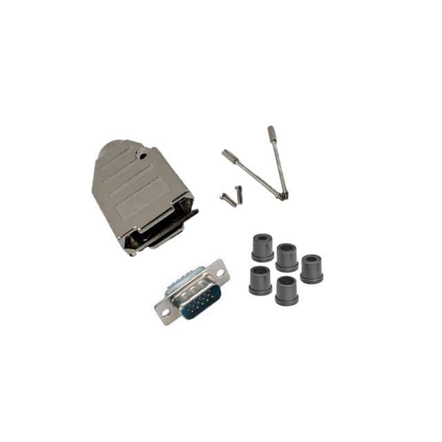DSC-15HMMD-KIT D-Sub DB15 HD M SLDR MTL DLX KIT