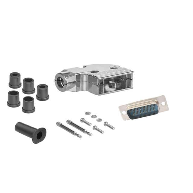 DSC-15MMA-KIT D-SUB DB15 M SLDR MTL 90 KIT