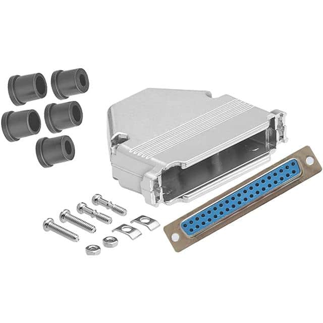 DSC-37FM-KIT D-Sub DB37 FEMALE SLDR MTL KIT