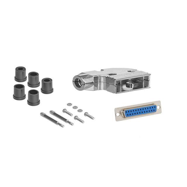 DSC-25FMA-KIT D-SUB DB25 F SLDR MTL 90 KIT
