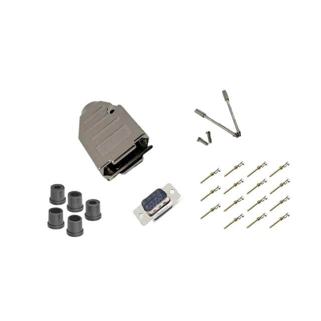 DCT-15HMMD-KIT DB15 HD M CRIMP MTL NO-EAR KIT