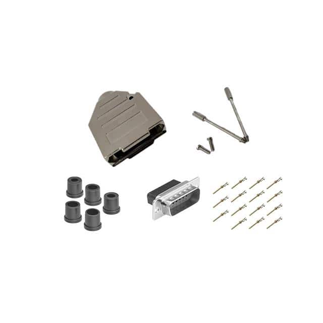 DCT-15MMD-KIT DB15 M CRIMP MTL NO-EAR KIT