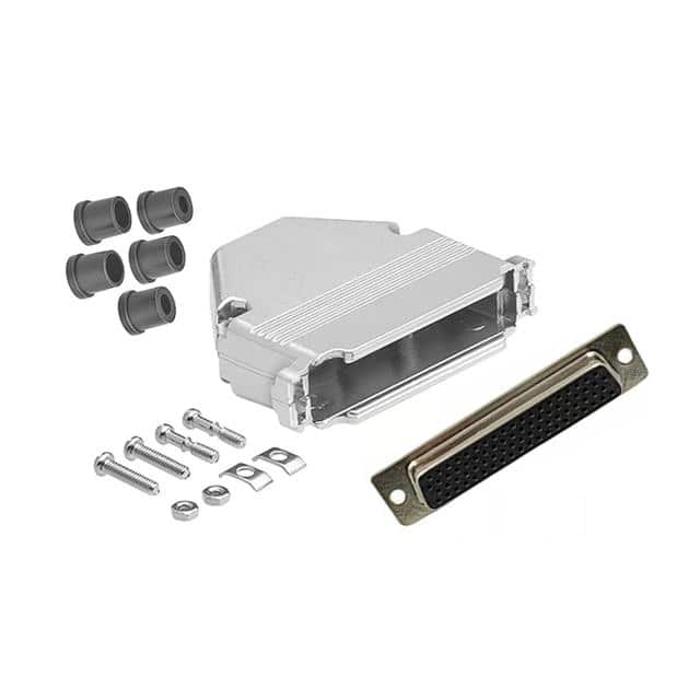 DSC-50FM-KIT D-Sub DB50 FEMALE SLDR MTL KIT
