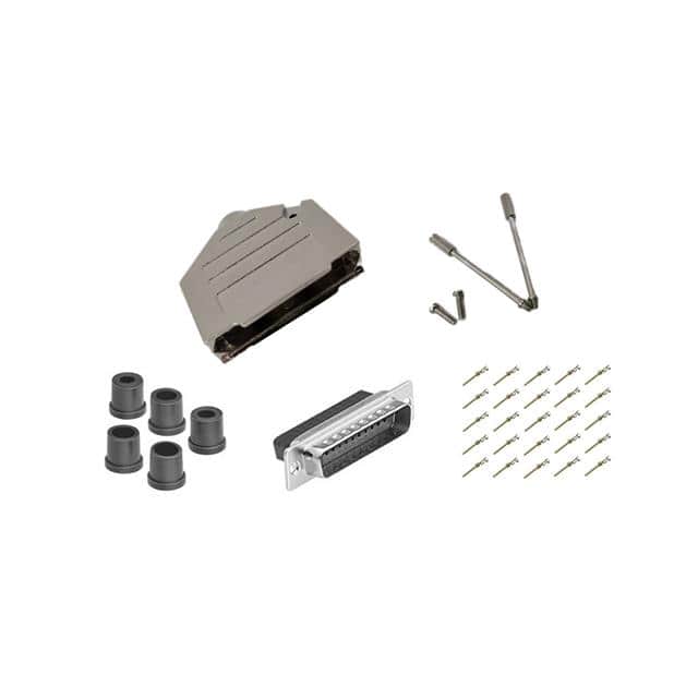 DCT-25MMD-KIT DB25 M CRIMP MTL NO-EAR KIT