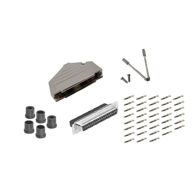 DCT-37FMD-KIT DB37 F CRIMP MTL NO-EAR KIT