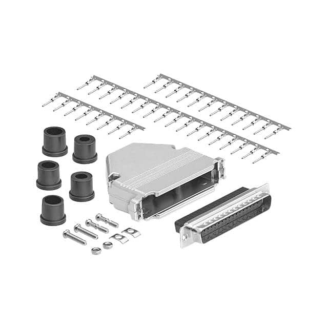 DCT-37MM-KIT DB37 M CRIMP MTL HOOD KIT