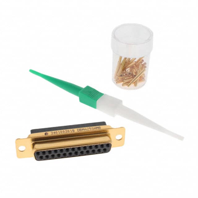 340100201BDBMA25SNMB CONN D-SUB RCPT 25P VERT CRIMP