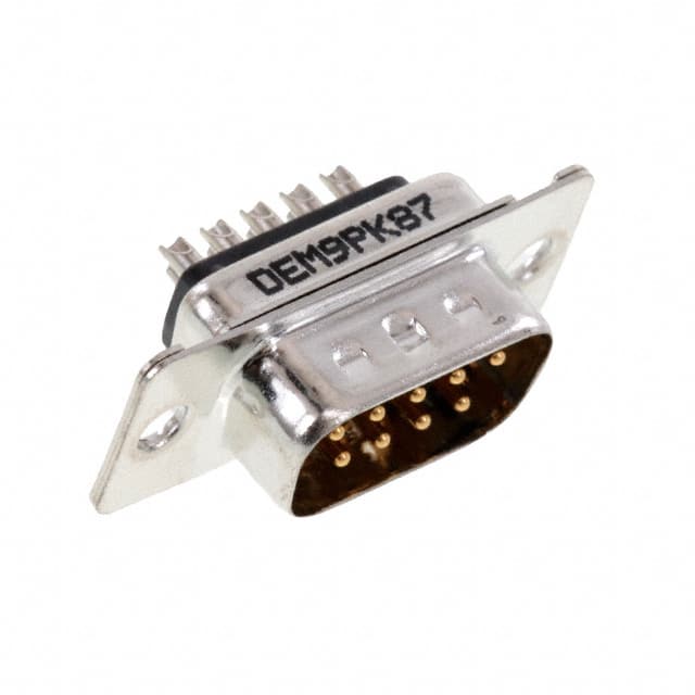 DEM9PK87 CONN D-SUB PLUG 9POS PNL MNT