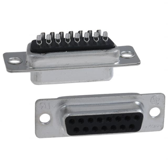 747909-2 CONN D-SUB RCPT 15POS SLDR CUP