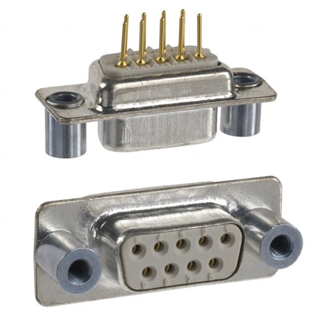 172-009-212-031 CONN D-SUB RCPT 9P PNL MNT SLDR