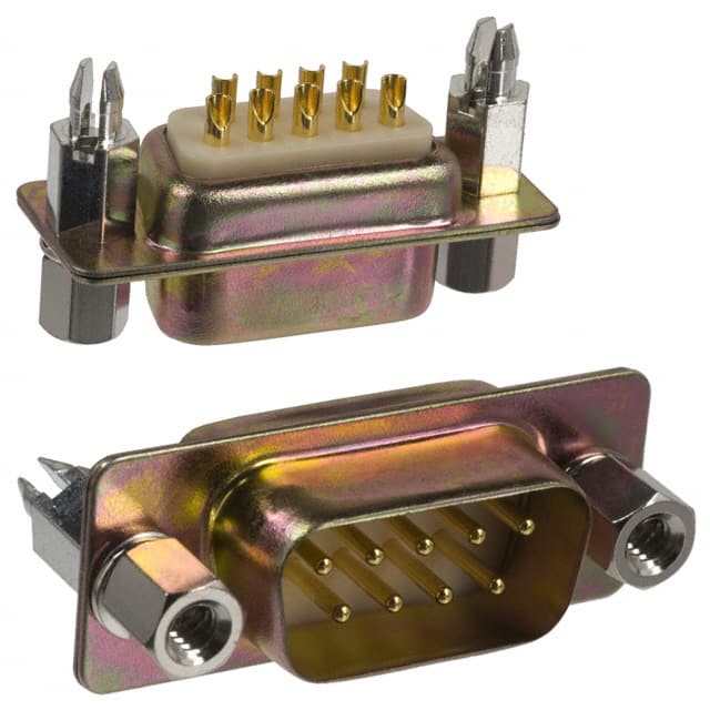 172-E09-101R911 CONN D-SUB PLUG 9POS PNL MNT
