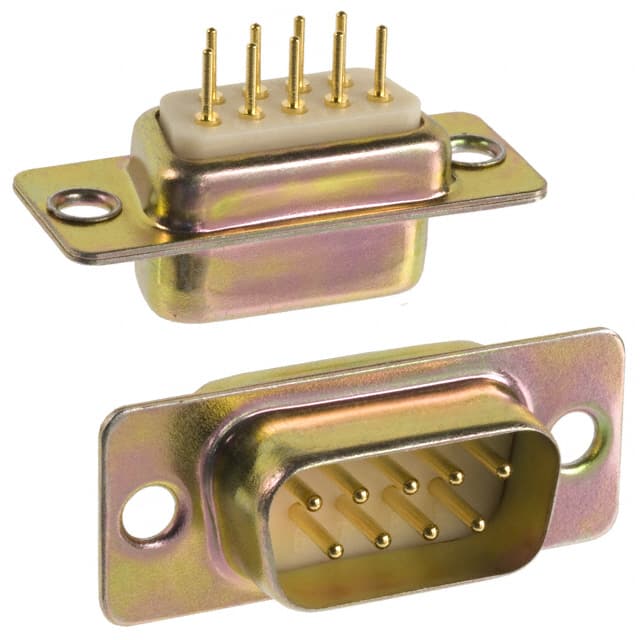 172-E09-111R001 CONN D-SUB PLUG 9P PNL MNT SLDR