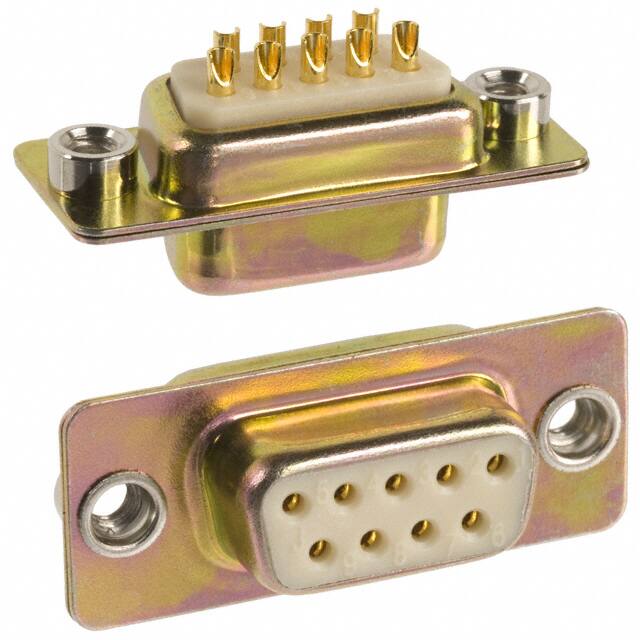 172-E09-201-021 CONN D-SUB RCPT 9POS PNL MNT