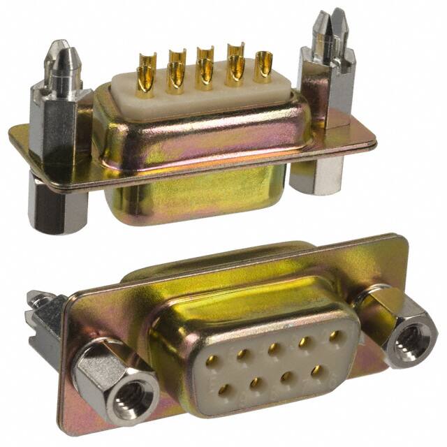 172-E09-201R911 CONN D-SUB RCPT 9POS PNL MNT