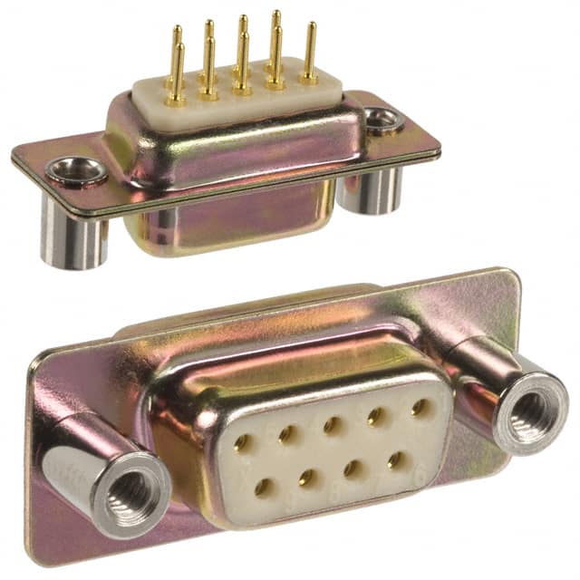 172-E09-211-031 CONN D-SUB RCPT 9P PNL MNT SLDR