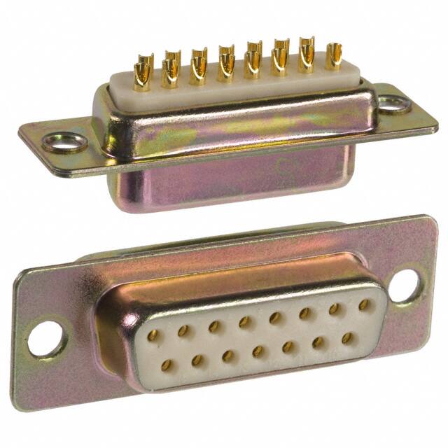 172-E15-201-001 CONN D-SUB RCPT 15POS PNL MNT