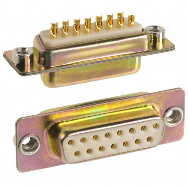 172-E15-201-011 CONN D-SUB RCPT 15POS PNL MNT