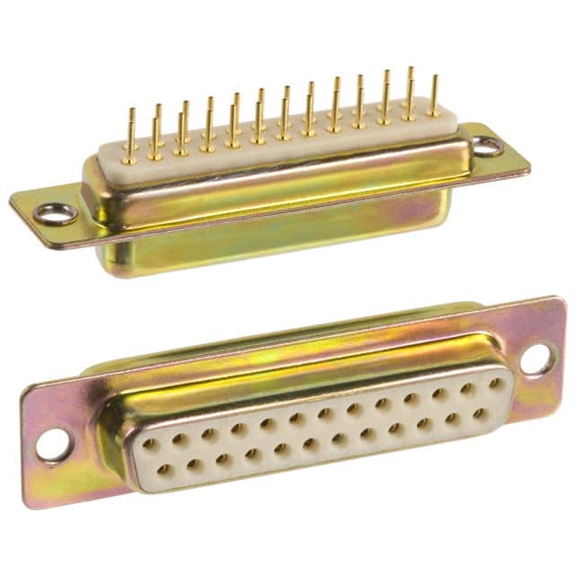 172-E25-211R001 CONN D-SUB RCPT 25P PNL MNT SLDR