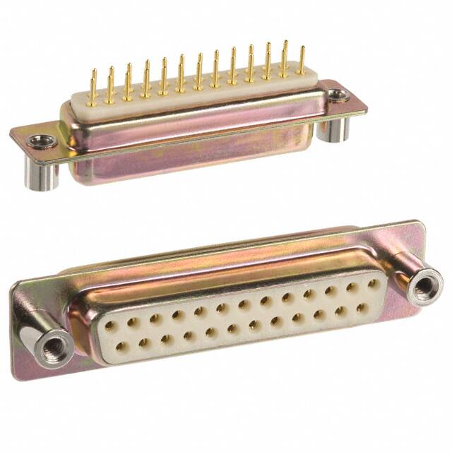 172-E25-211R031 CONN D-SUB RCPT 25P PNL MNT SLDR