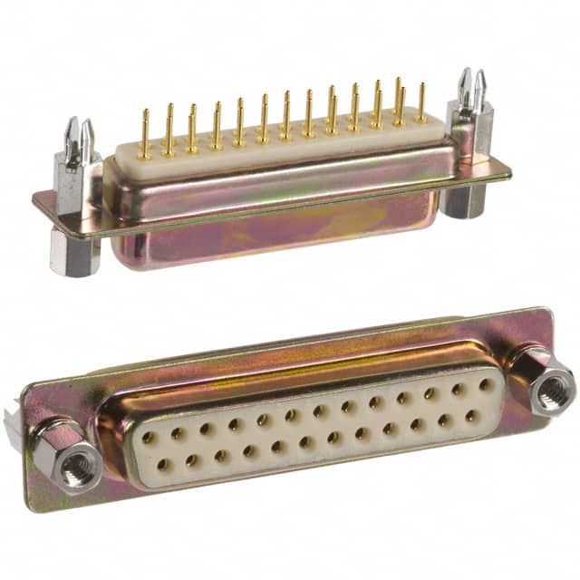 172-E25-211-911 CONN D-SUB RCPT 25P PNL MNT SLDR