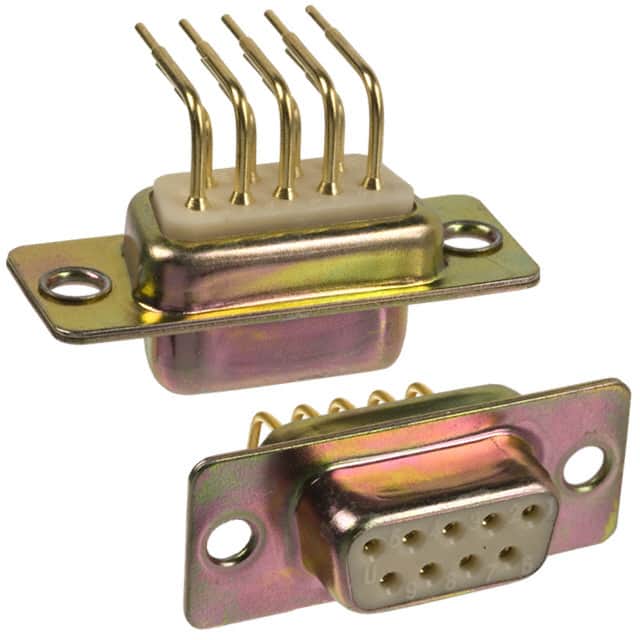 174-E09-211R001 CONN D-SUB RCPT 9POS R/A SLDR