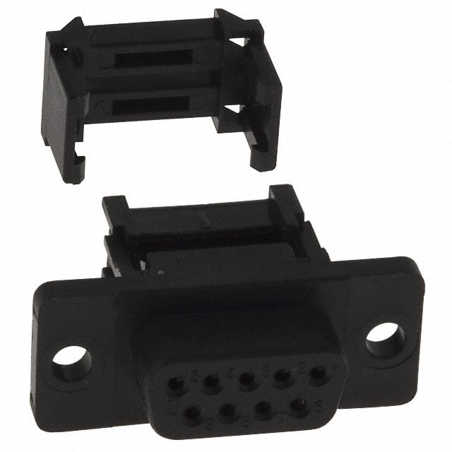 A-DFF09LPIII/FP-R CONN D-SUB RCPT 9POS IDC