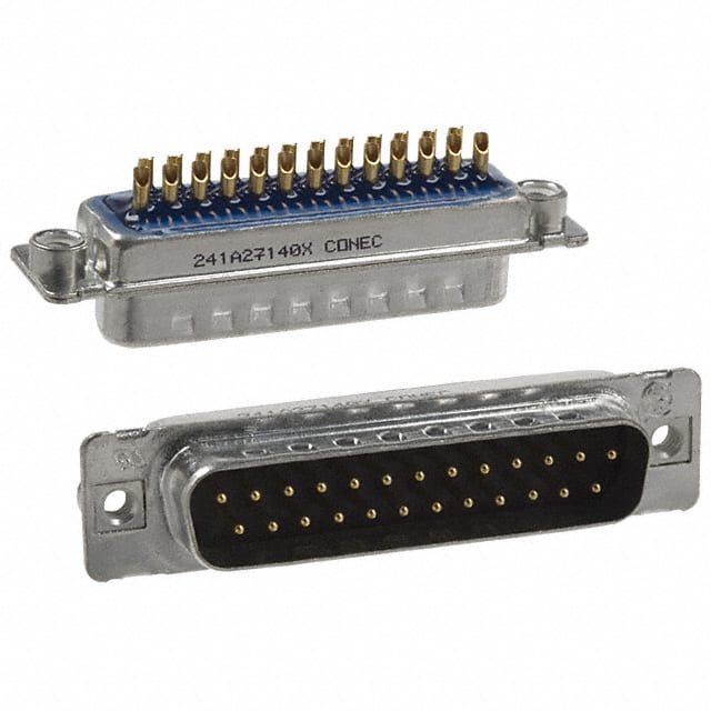 241A27140X CONN D-SUB PLUG 25POS SLDR CUP