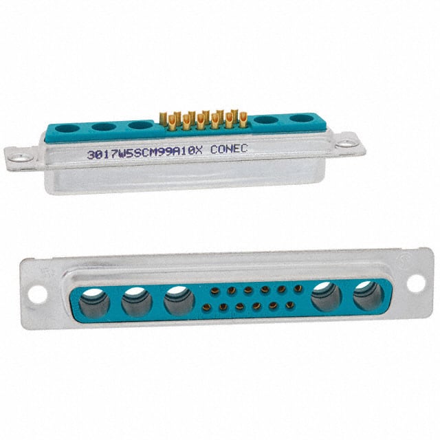 3017W5SCM99A10X CONN D-SUB RCPT 17POS SLDR CUP