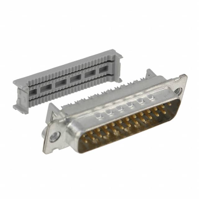 8225-8003 CONN D-SUB PLUG 25P PNL MNT IDC