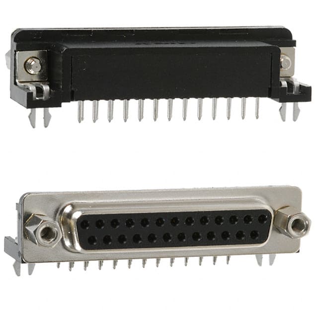 1734349-1 CONN D-SUB RCPT 25POS R/A SLDR