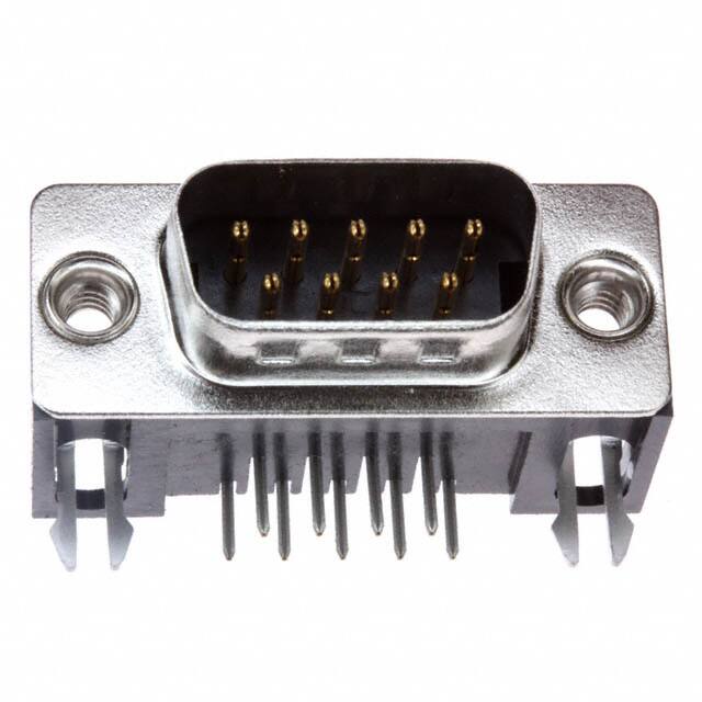 1734352-2 CONN D-SUB PLUG 9POS R/A SLDR