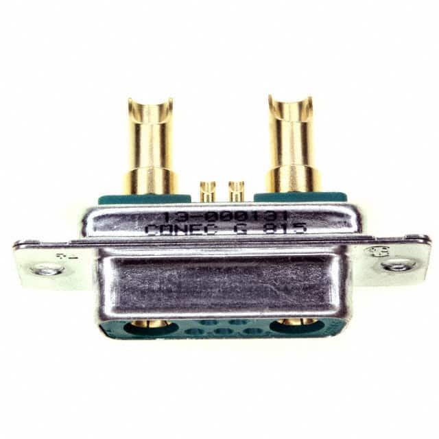 13-000131 CONN D-SUB RCPT 7POS SLDR CUP