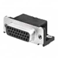 1-1734530-3 CONN D-SUB HD RCPT 15P R/A SLDR