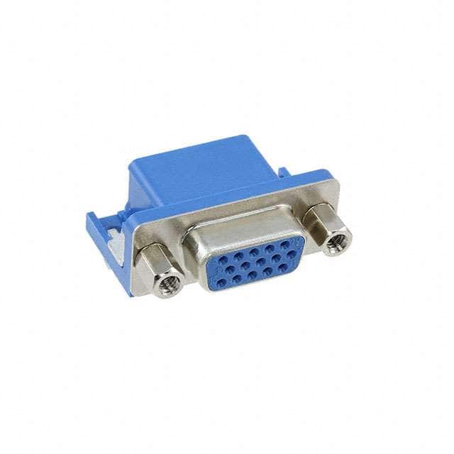 1-1734344-1 CONN D-SUB HD RCPT 15P R/A SLDR