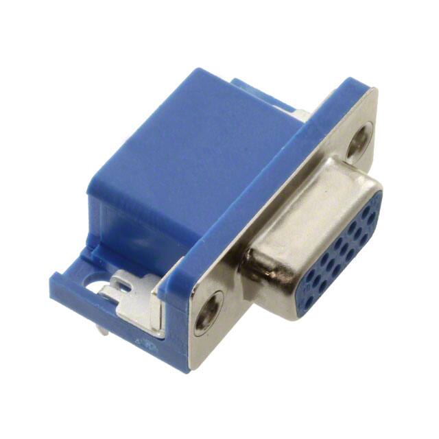 2-1734344-3 CONN D-SUB HD RCPT 15P R/A SLDR