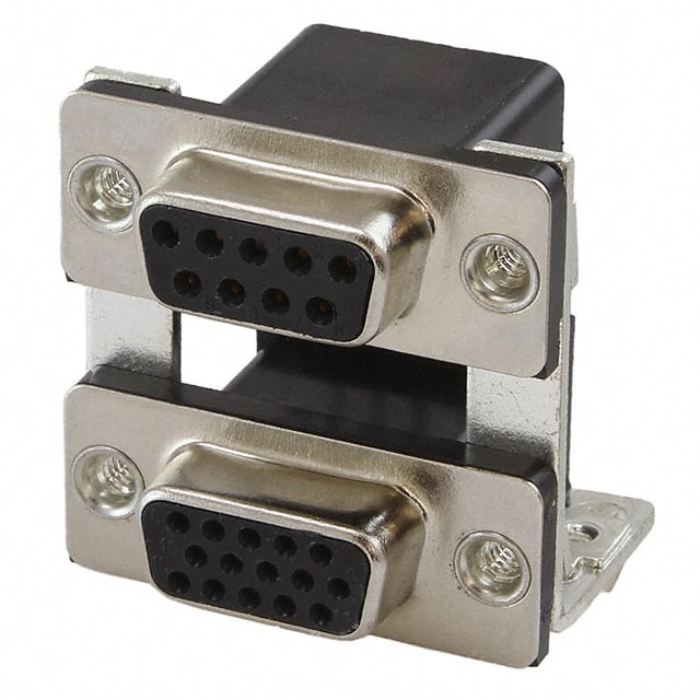 1734870-1 CONN D-SUB RCPT 9/15POS R/A SLDR