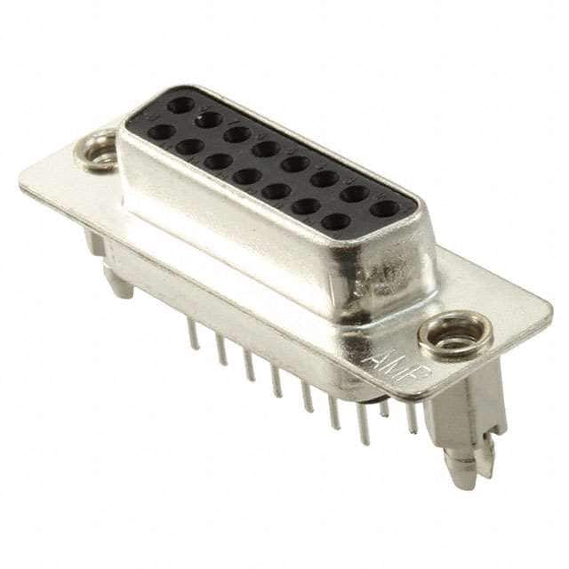 1-1634223-2 CONN D-SUB RCPT 15POS VERT SLDR