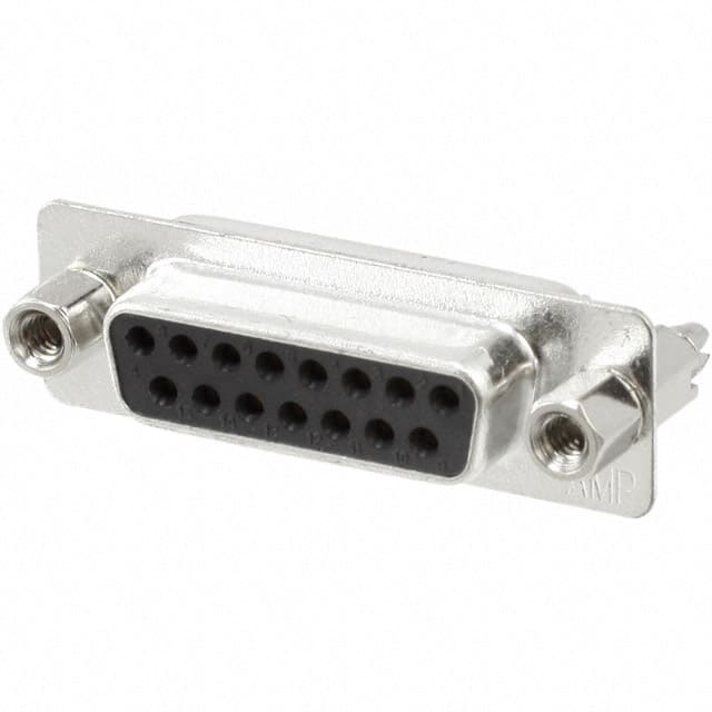 3-1634223-2 CONN D-SUB RCPT 15POS VERT SLDR