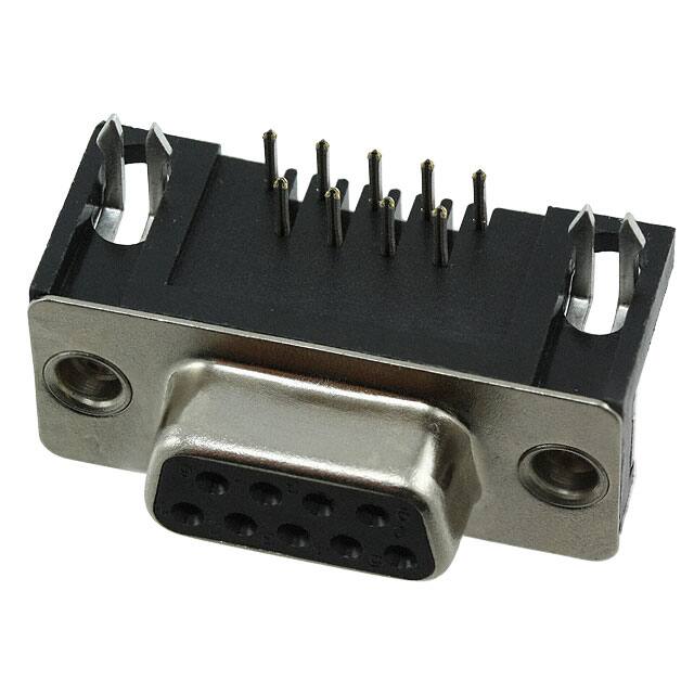 10090099-S094XLF CONN D-SUB RCPT 9POS R/A SLDR