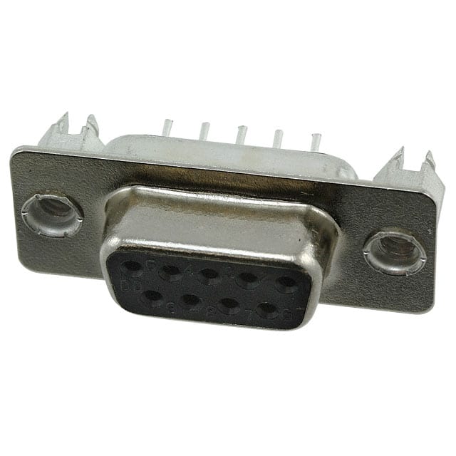 10090098-S094XLF CONN D-SUB RCPT 9POS VERT SLDR