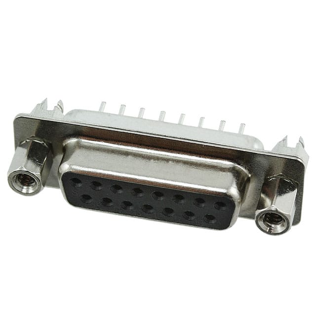 10090098-S154VLF CONN D-SUB RCPT 15POS VERT SLDR