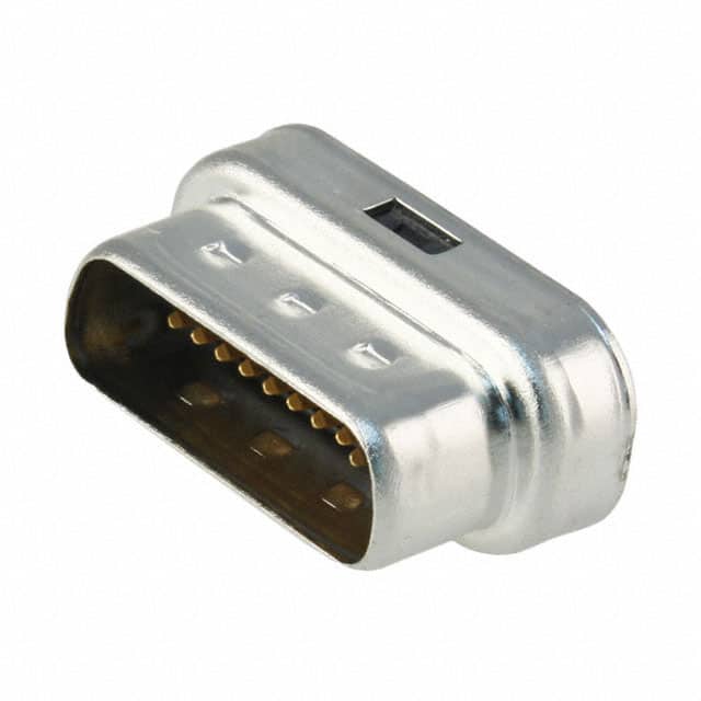 0750001018 CONN D-TYPE PLUG 18POS VERT SLDR