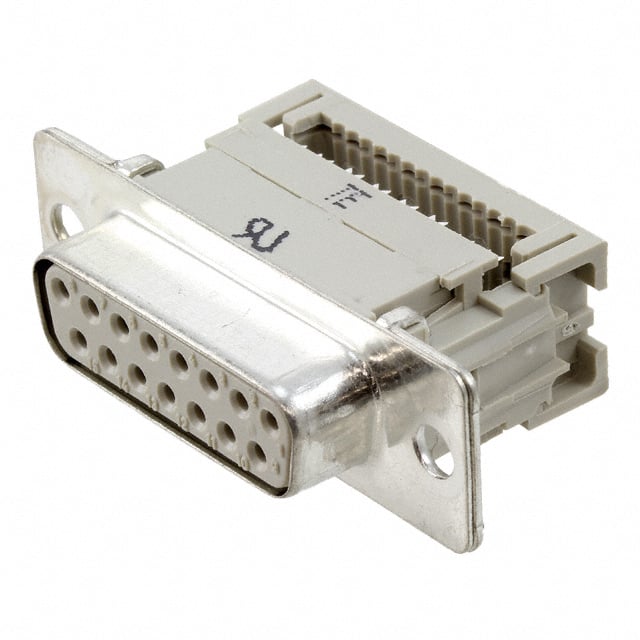 3-1393486-5 CONN D-SUB RCPT 15POS IDC