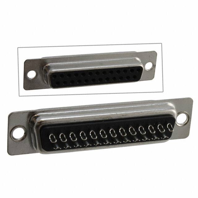 8R25-N001 CONN D-SUB RCPT 25POS PNL MNT