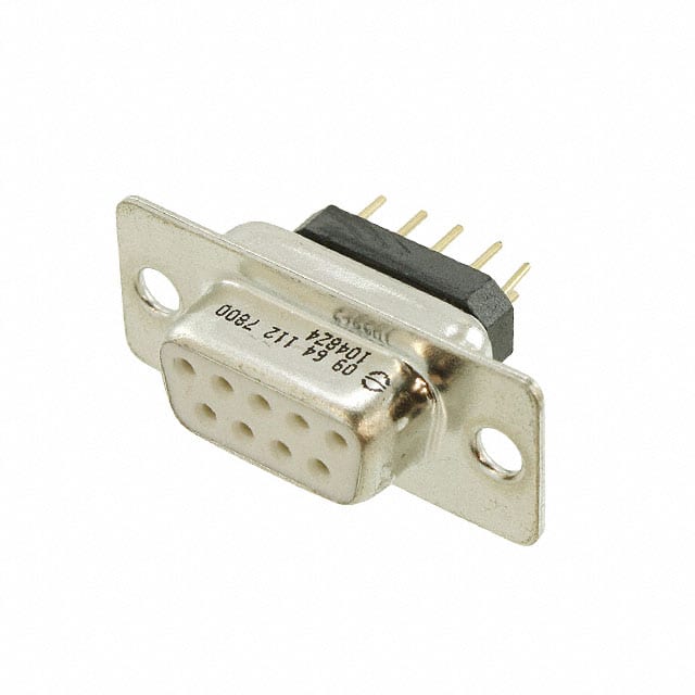 09641127800 CONN D-SUB RCPT 9POS VERT SLDR