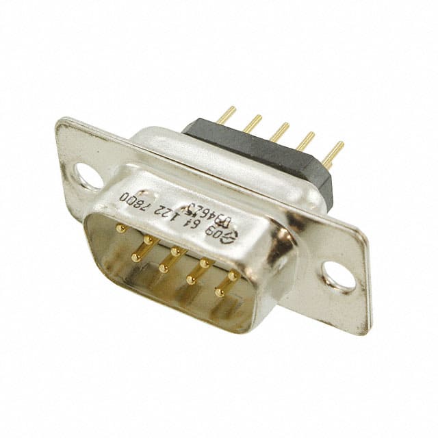 09641227800 CONN D-SUB PLUG 9POS VERT SLDR