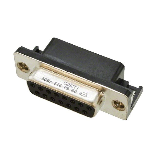 09642137802 CONN D-SUB RCPT 15POS R/A SLDR